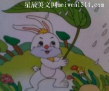 小白兔的荷叶伞-二年级作文